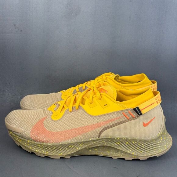 Nike Pegasus Trail 2 Gore-Tex Dark Sulfur Orange athletic sneaker shoe men’s 15 - Picture 3 of 8